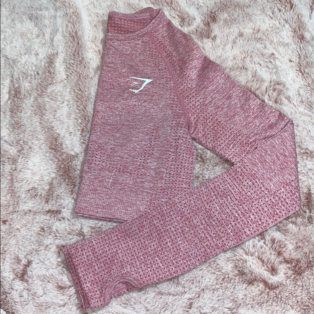 Gymshark Vital Seamless Long Sleeve Crop Top